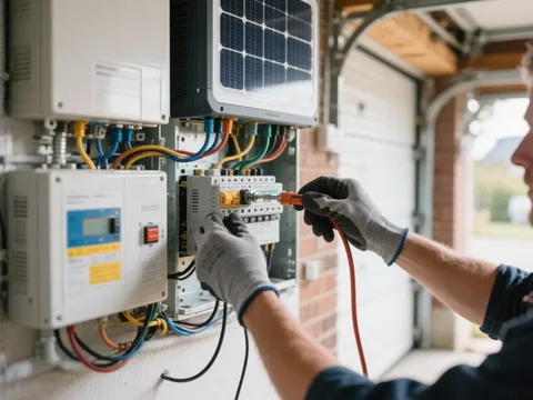 Raccordement d'un onduleur photovoltaïque en Belgique